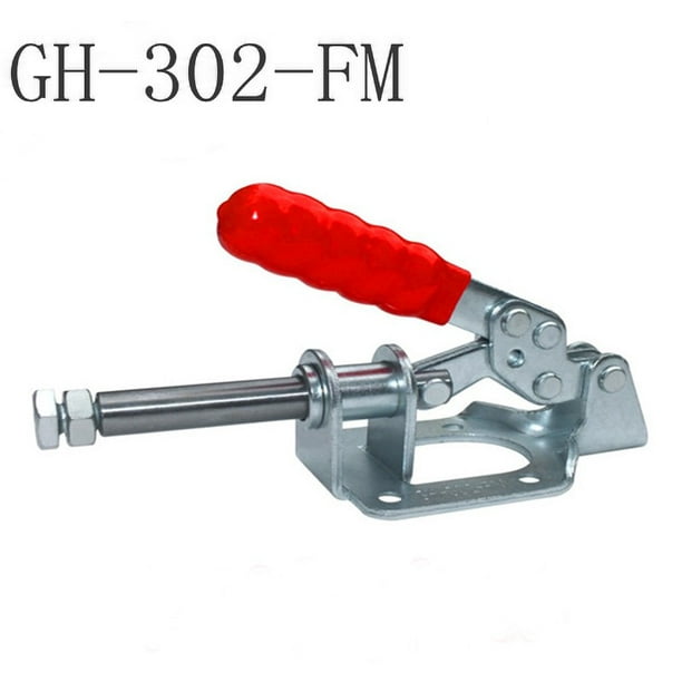 GH-302-FM Hand Tool Toggle Clamp Push Pull Quick-Release 136KG 300lbs Capacity 1PC 